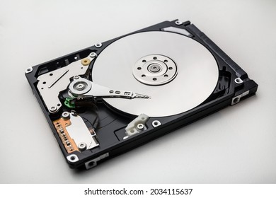 Hard drive HDD isolated on white background