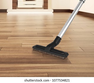 Hard Floor Brush Vacuum Cleaning