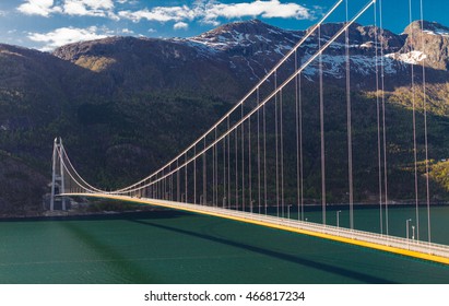 Hardanger Bridge, Norway.