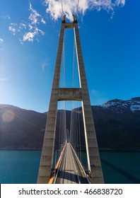 Hardanger Bridge, Norway. 