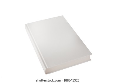 Hardback Book Closed On White