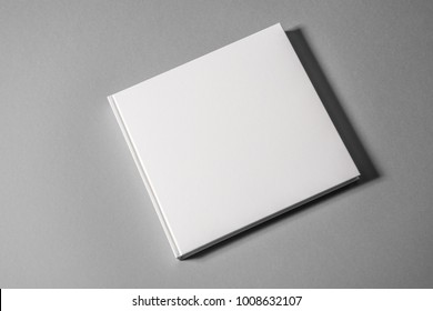 Hardcover Book On Isolated Background. Mock Up.