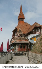 Harder Kulm Viewpoint In Switzerland