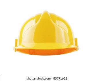 Hardhat isolated with clipping path so you can put your own character in
