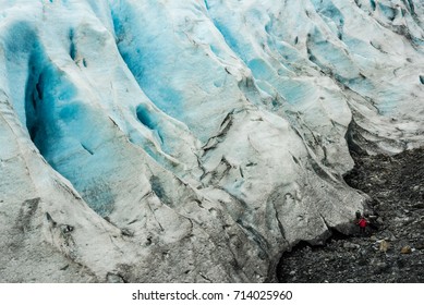 Harding Ice Field In Alaska 