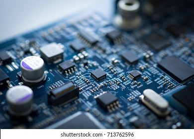 Hardware motherboard semiconductor, Hardware motherboard  - Shutterstock ID 713762596