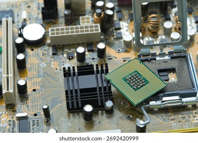 Hardware processor and motherboard of a computer - IT, PC components