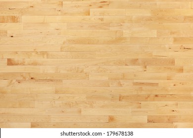 Hardwood maple basketball court floor viewed from above - Shutterstock ID 179678138
