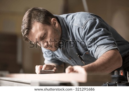 Similar – Image, Stock Photo Hardworking workers