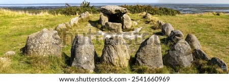 Image, Stock Photo Megalithic site Harhoog