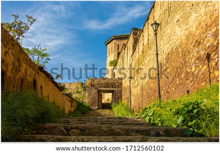 Hari Parbat Old Fort at Srinagar