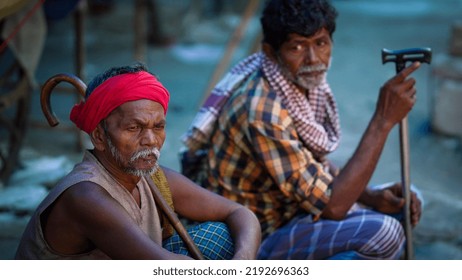 Haridwar Uttrakhand India 8 Old Villagers Stock Photo 2192696363 ...