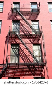 Harlem Fire Scape, Soho, New York, USA