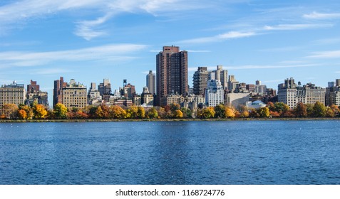 Harlem Meer In Central Park