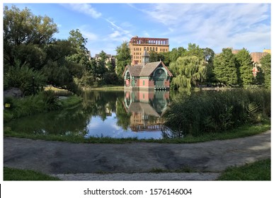 Harlem Meer In Central Park