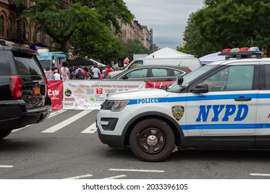 Harlem, NY, USA - August 28, 2021: 