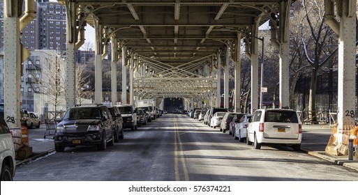 Harlem NYC Two Way Street