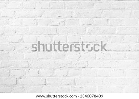 harmonic background pattern of white painted brick wall