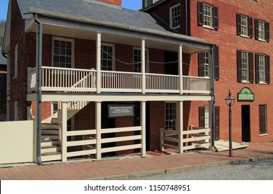 HARPERS FERRY, WV - APRIL 13: Storer College, Pictured Here, Was A Historically Black College Founded After The Civil War As A Normal School To Train Black Teachers April 13, 2018 In Harpers Ferry, WV