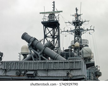 Harpoon Anti-ship Missile Of The Destroyer