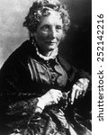 Harriet Beecher Stowe (1811-1896), author of 