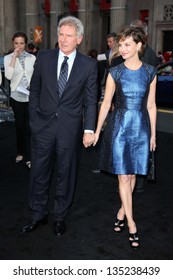 Harrison Ford And Calista Flockhart At The 