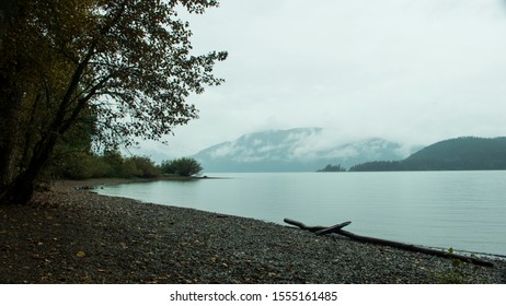 Harrison Lake. Eastern Fraser Valley, BC, Canada 