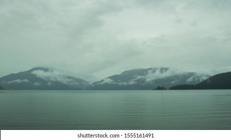 Harrison Lake. Eastern Fraser Valley, BC, Canada 