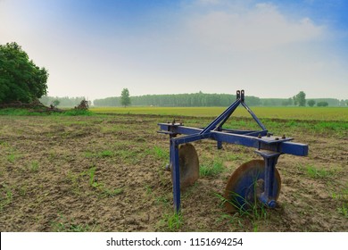 Harrow Disk For Ploughing In The Fields Of Punjab