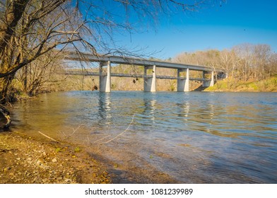 Harry Flood Byrd Memorial Bridge Over The James River - Blue Ridge Parkway