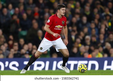 Harry Maguire Of Manchester United - Norwich City V Manchester United, Premier League, Carrow Road, Norwich, UK - 27th October 2019
