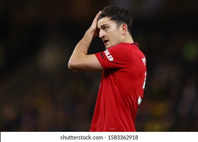 Harry Maguire Of Manchester United - Norwich City V Manchester United, Premier League, Carrow Road, Norwich, UK - 27th October 2019

