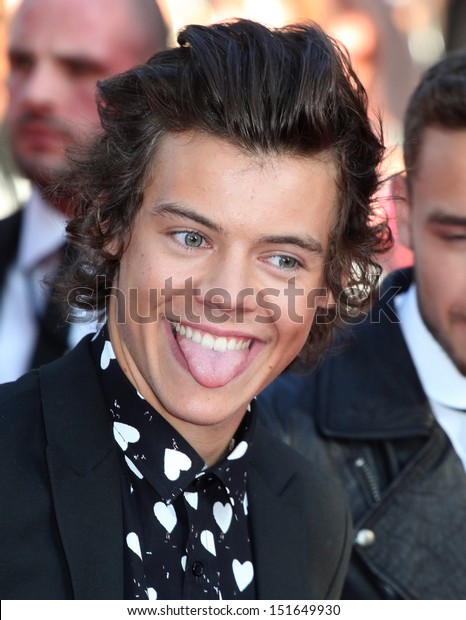 Harry Styles One Direction Arriving Uk Stock Photo Edit Now