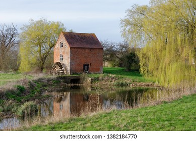 Hartpury Mill, Highleadon, Gloucestershire, UK Brick grade II listed Watermill