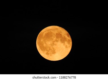 Harvest Moon In UK Skies Sept 25 2018          