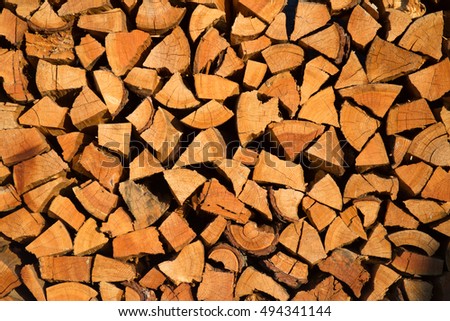 Similar – Image, Stock Photo Woodstock Firewood