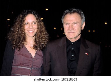 Harvey Keitel And Wife At Premiere Of THE GREY ZONE, NY 10/8/2002