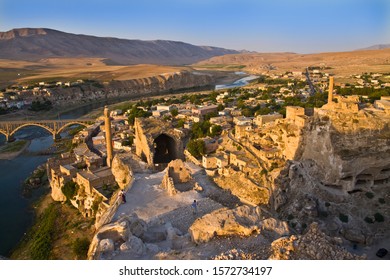 Hasankeyf: an ancient town in the southwest Turkey. 
