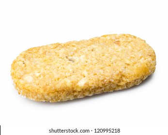 Hash Brown Isolated On White Background