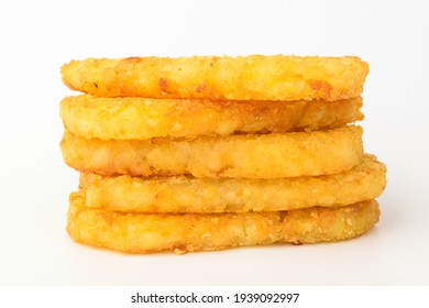 Hash Brown On White Background