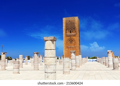 The Hassan Tower In Rabat, Morocco