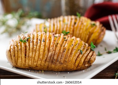 Hasselback Potatoes