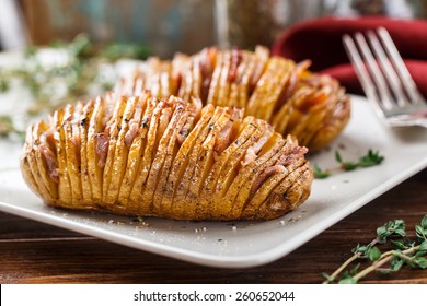 Hasselback Potatoes