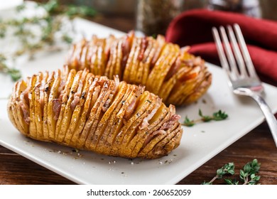 Hasselback Potatoes