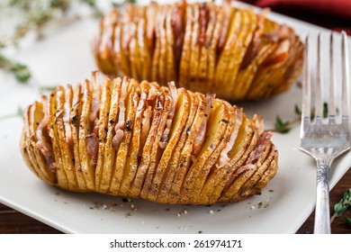 Hasselback Potatoes