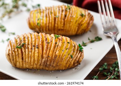 Hasselback Potatoes