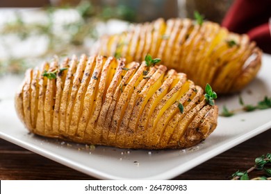 Hasselback Potatoes