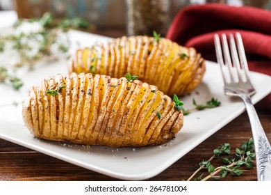 Hasselback Potatoes