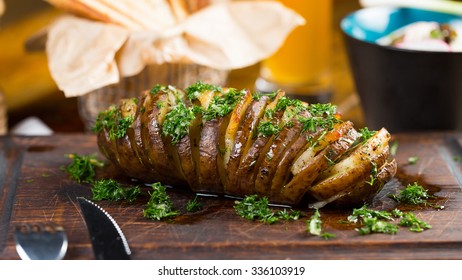 Hasselback Potatoes