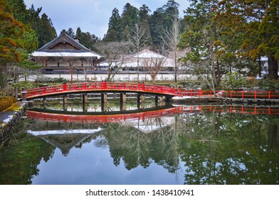 Hasu-ike (lotus Pond) In Winter Season At Mountain Koya, Wakayama, Japan